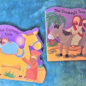 NEW The Camel & Donkeys Bible kid's Children baby Book christian Jesus christmas